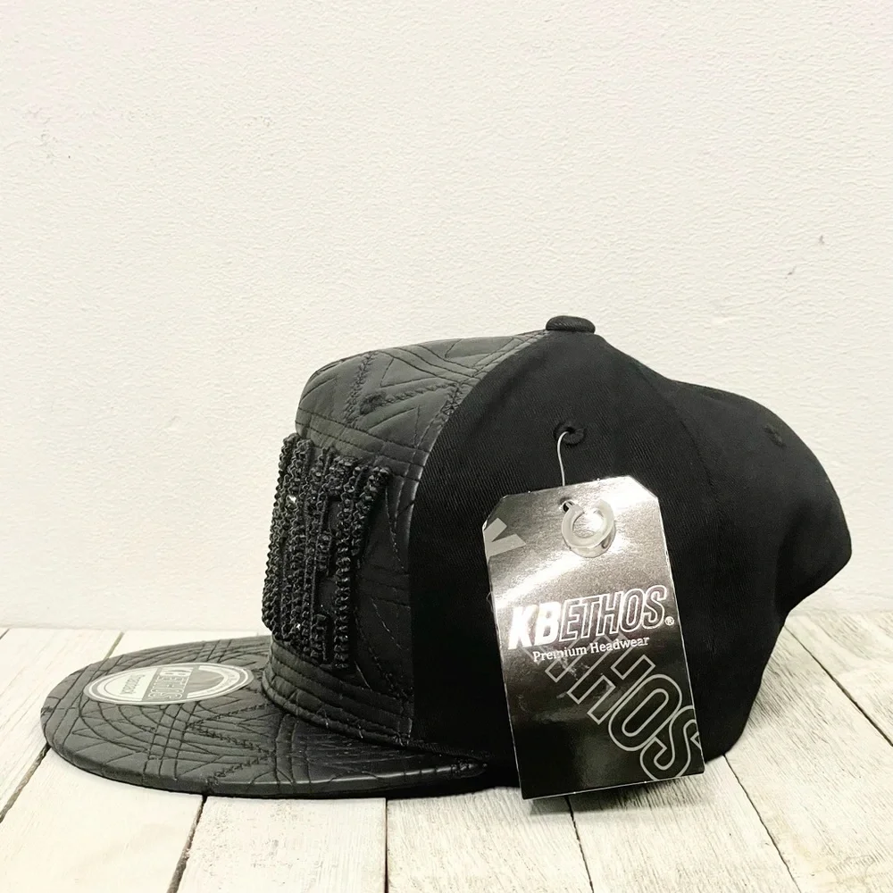 KBETHOS “NEW JERSEY” Custom Swarovski Crystal Bling Snapback Hat